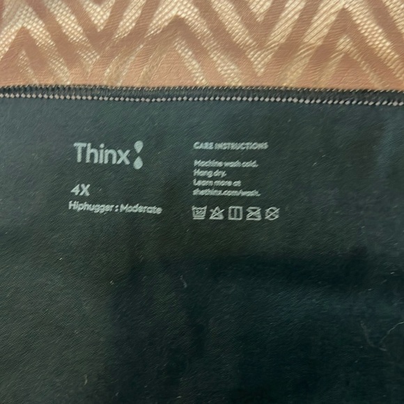 Thinx Hiphugger Sz 4X Period Underwear Bundle of 2 Dark Taupe NWT - Picture 6 of 9